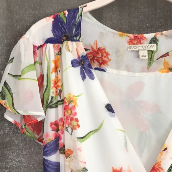 Full length summer wrap dress - Picture 2 of 3